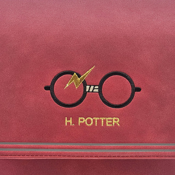 Loungefly Harry Potter Glasses Gryffindor Red Mini Backpack Bag New - Picture 7 of 9